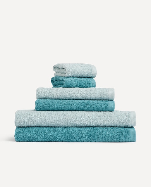 Imagen 0 de Juego de 6 toallas algodón 450 gr/m2 Irian Basics El Corte Inglés