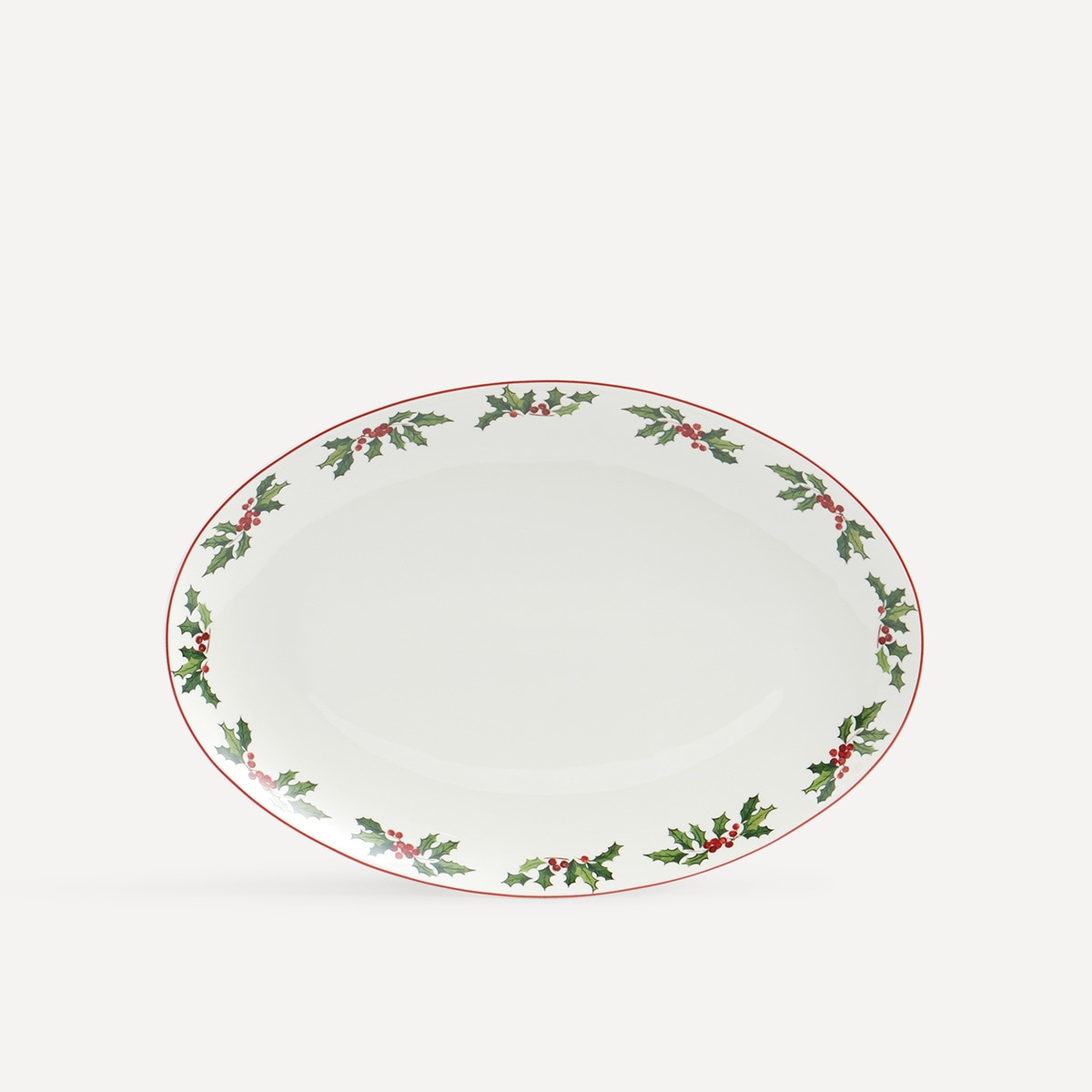 Imagen 0 de Fuente oval Corona Navidad Basics El Corte Inglés