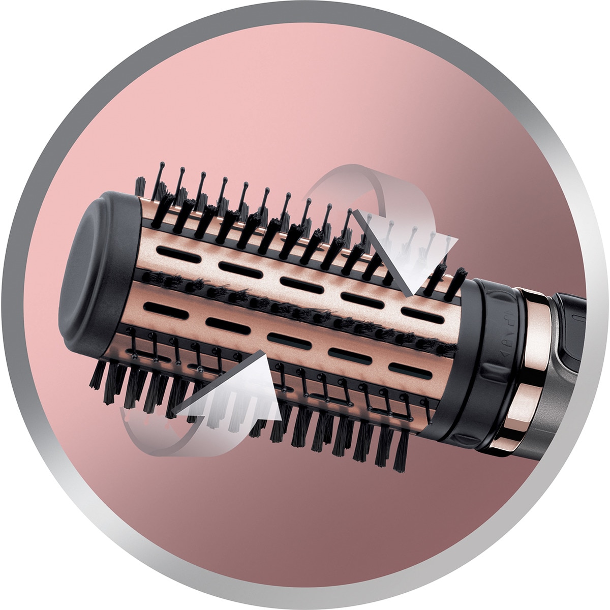 Moldeador Remington Keratin Protect con potenciador de raices 8
