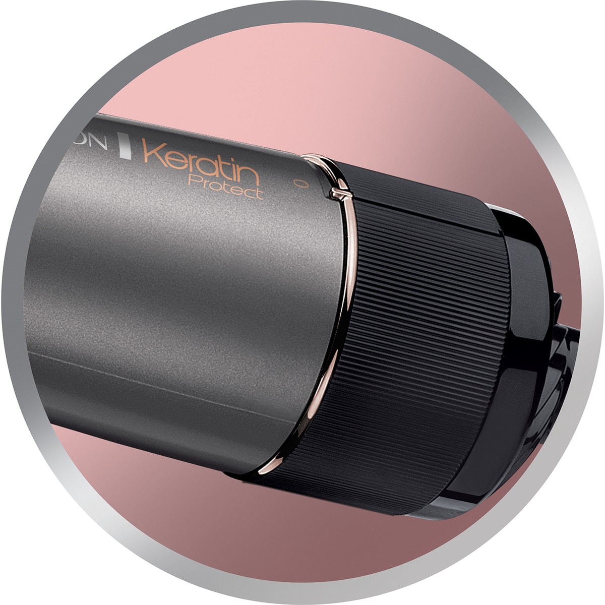 Moldeador Remington Keratin Protect con potenciador de raices 7