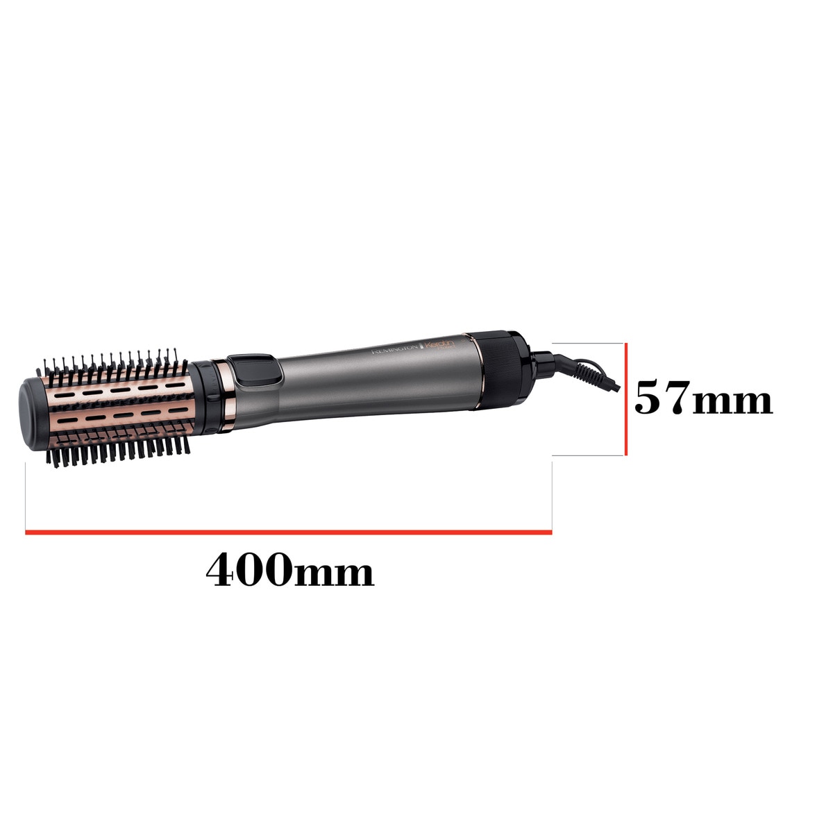 Moldeador Remington Keratin Protect con potenciador de raices 2