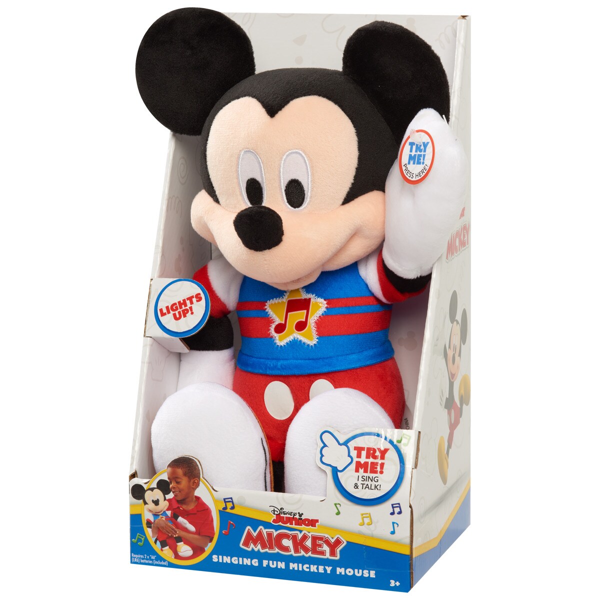 Peluche Mickey Cantar n Disney Just Play Just Play Products El peluche-mickey-cantar-n-disney-just-play-just-play-products-el
