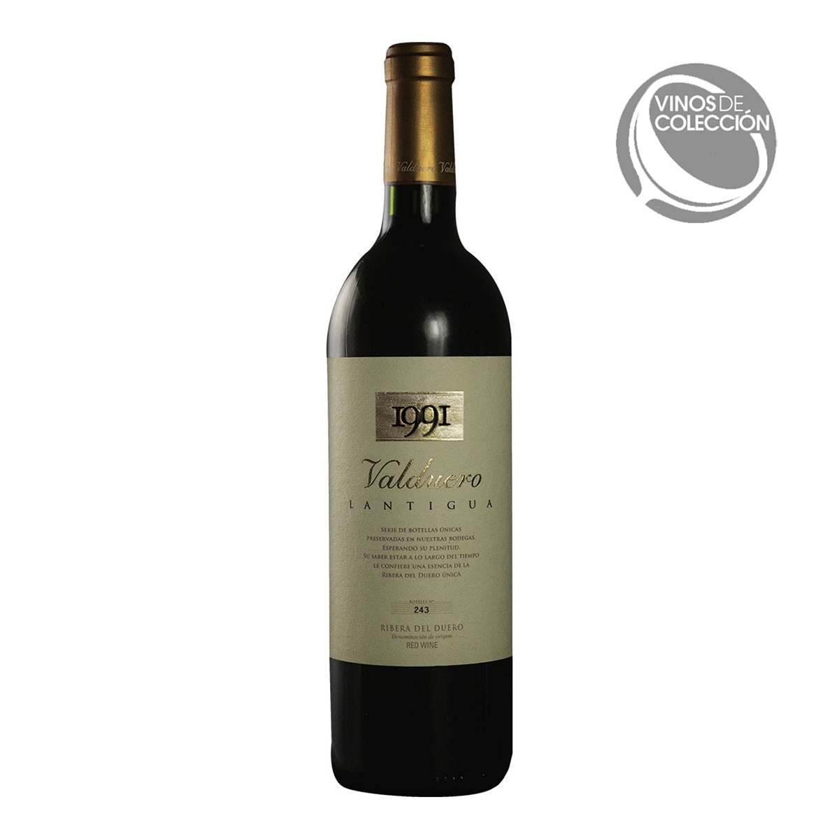 Imagen 0 de Vino tinto Valduero Lantigua tempranillo 1991 Ribera del Duero