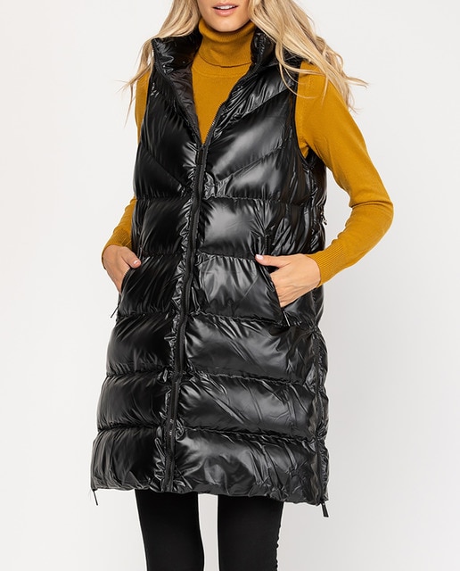 Imagen 0 de Plumífero largo sin mangas