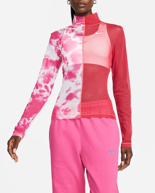 Imagen 0 de Camiseta mujer W nsw prnt ls top ptchwrk