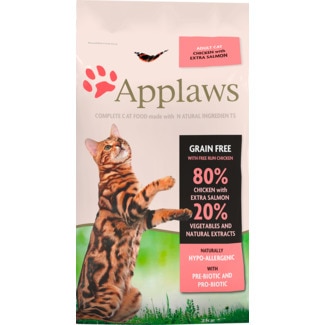 Alimento Seco para Gato sabor Salmão embalagem 2 kg - Applaws