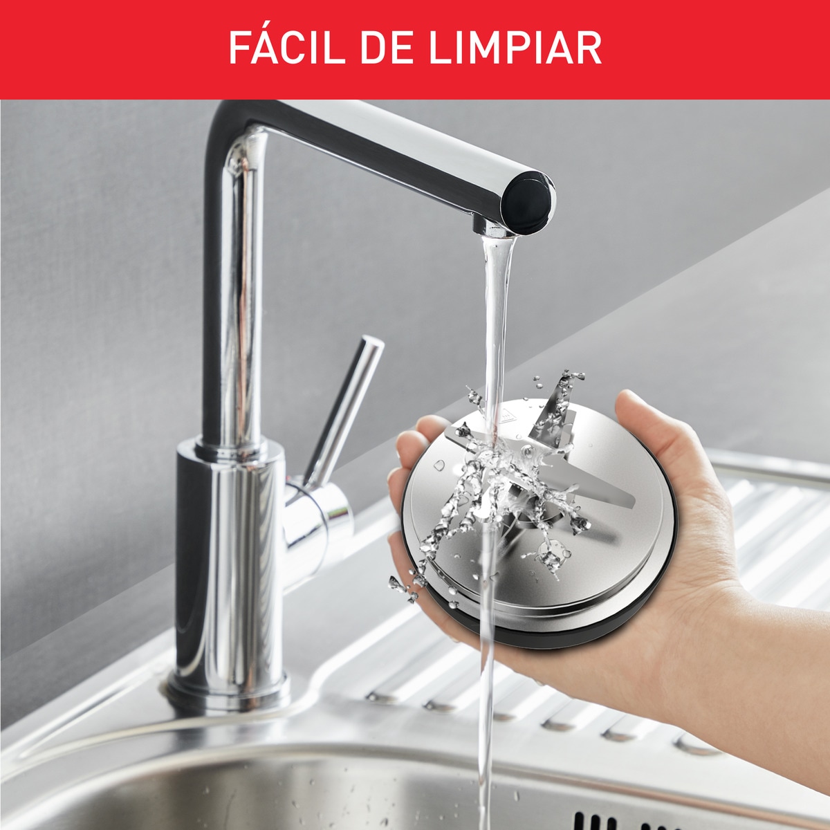 Batidora de Vaso Moulinex PerfectMix Cook LM835D, Cuchillas Powelix Negro-12