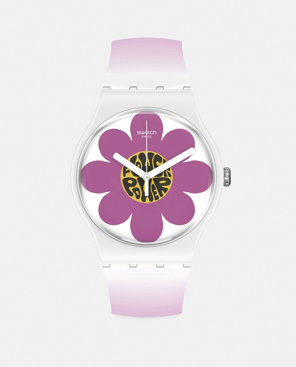 Imagem 0 de Relógio Bioceramic Flower SO32M104 Bio de Silicone - Rosa