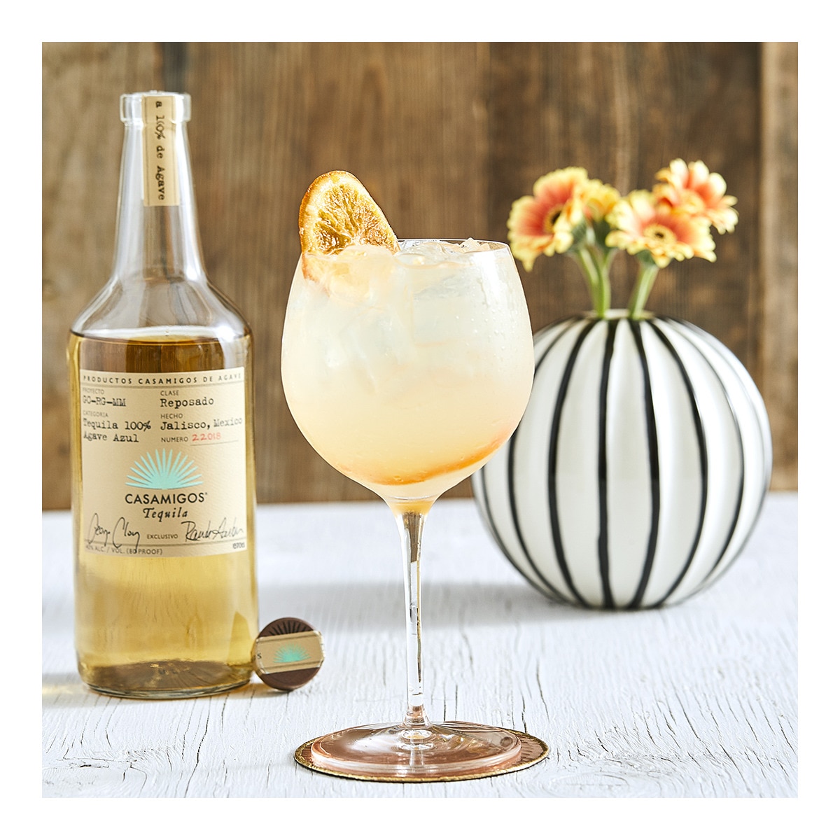 Tequila reposado 100% agave azul Casamigos 3