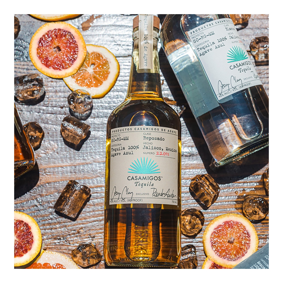 Tequila reposado 100% agave azul Casamigos 2