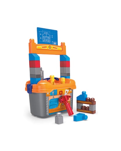 Imagen 0 de Mega Bloks Banco de trabajo con bloques de construcción