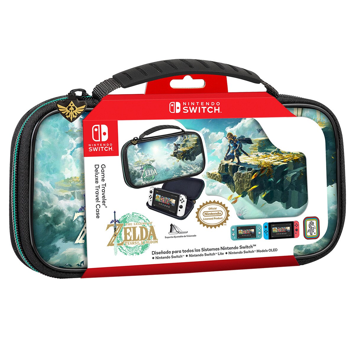 Estuche de Transporte NNS433 ZeldaTotik para Nintendo Switch