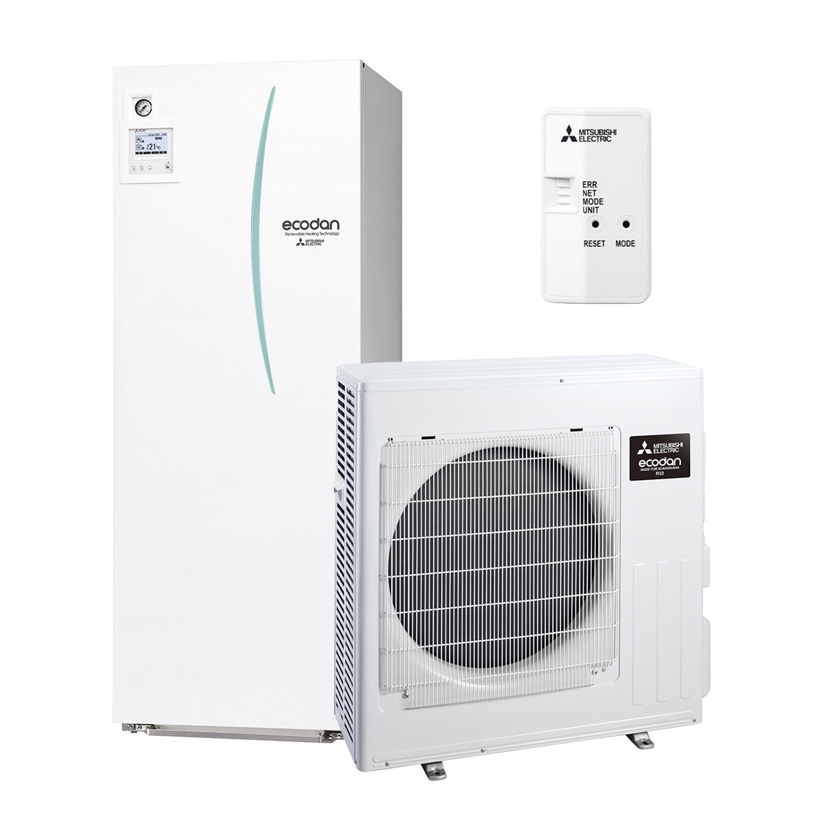 Imagen 0 de Kit de Aerotermia Mitsubishi Electric con acumulación de ACS, 200 litros - KIT SUZ-SWM80VA2