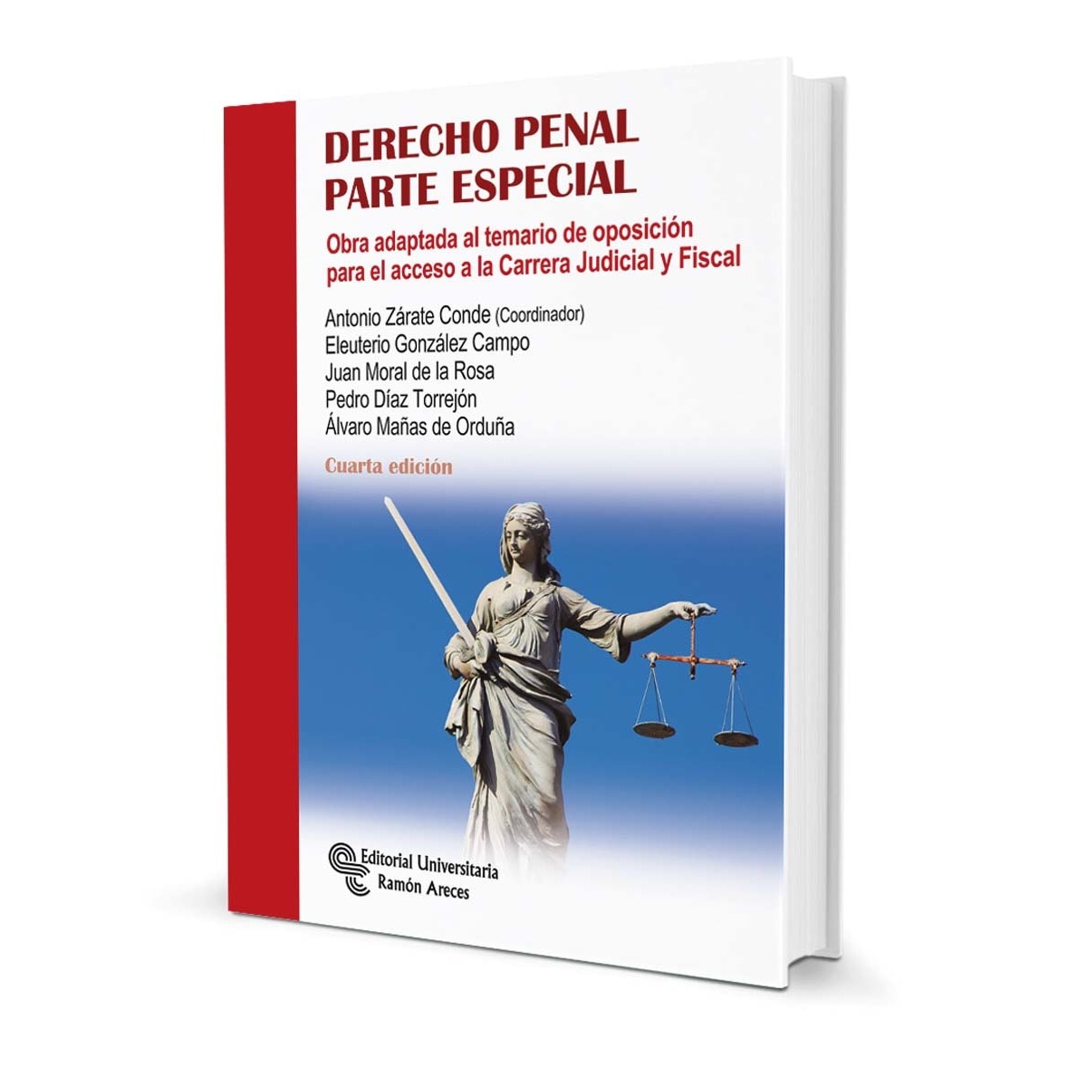 Imagem 0 de Derecho Penal. Parte especial: Obra adaptada al temario de oposición para el acceso a la Carrera Judicial y Fiscal (Capa mole)