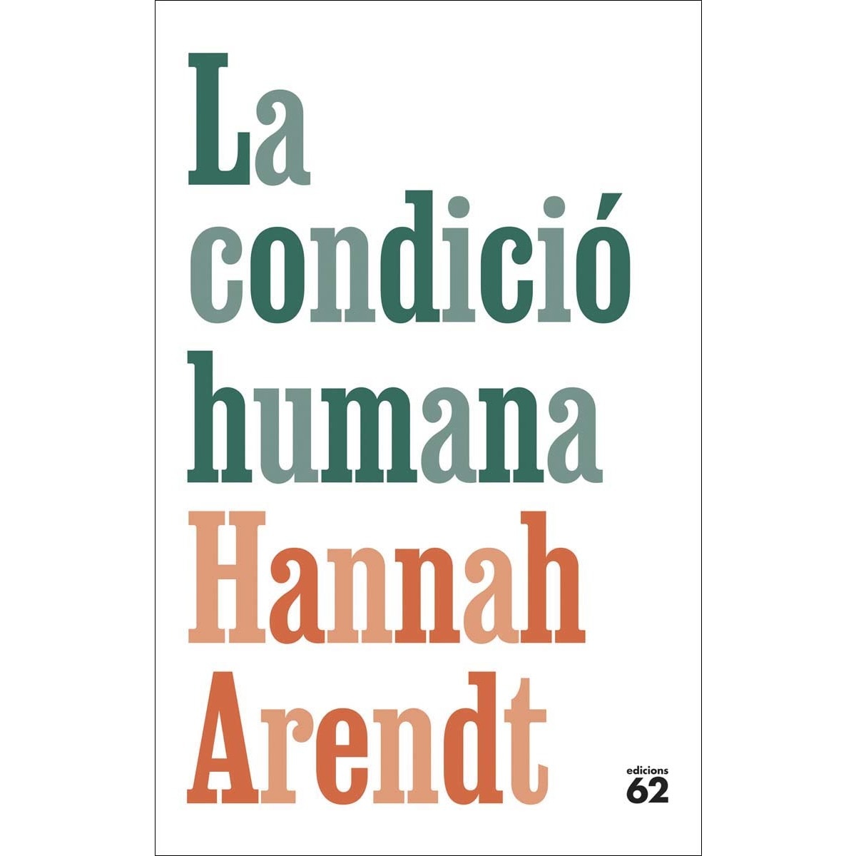 Imagem 0 de La condició humana (Capa mole com abas)