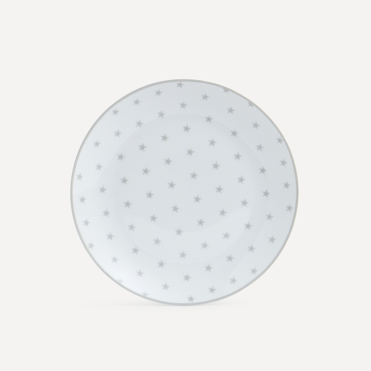 Plato de postre Grey Star Basics El Corte Inglés Gris-1