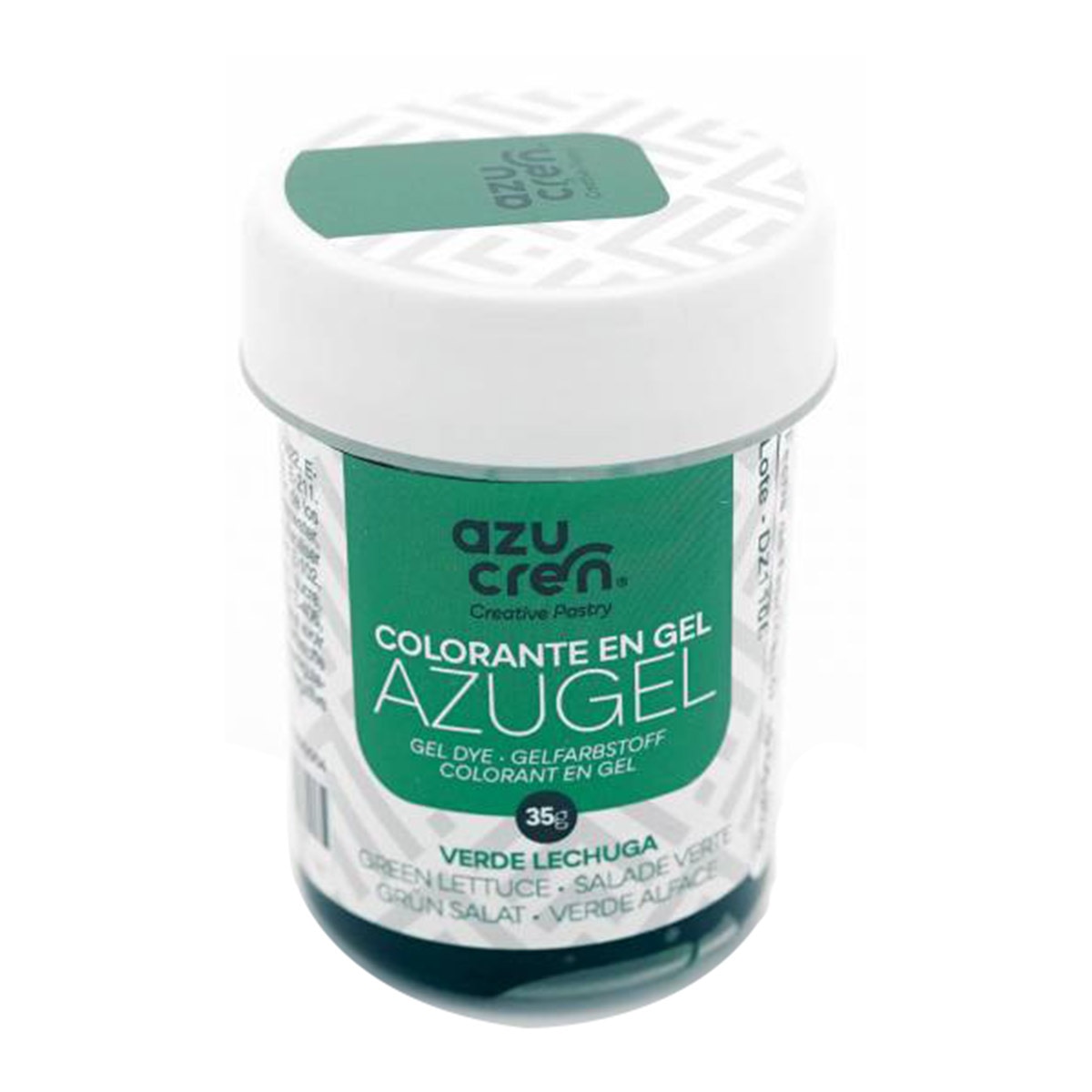 Corante Verde em Gel - 35 g Azucren Verde Azevinho-1