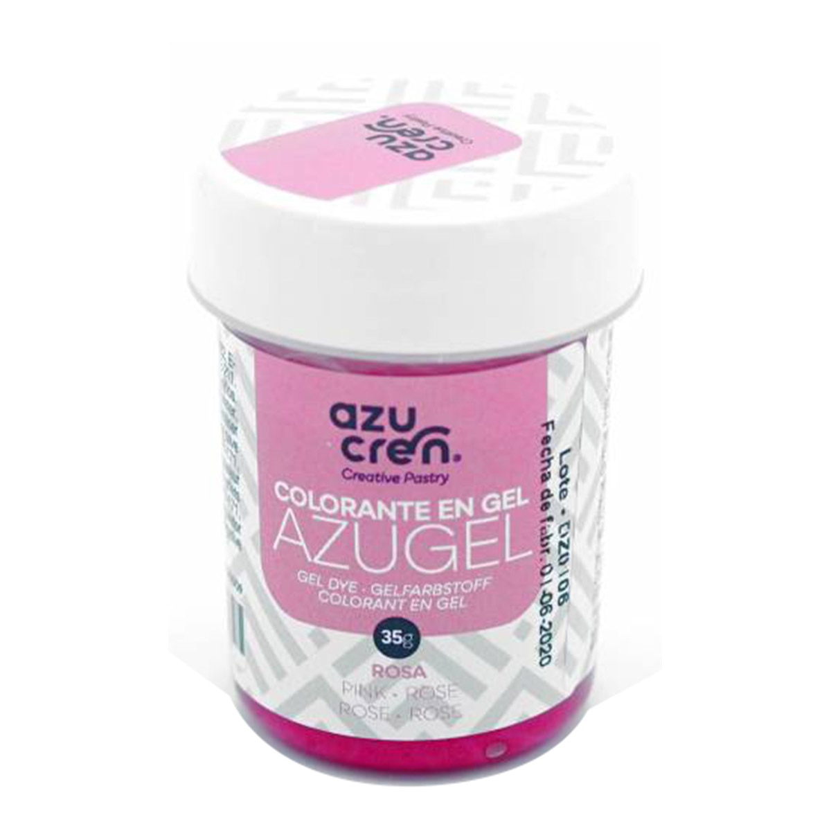 Corante em Gel Rosa - 35 g Azucren Rosa-1