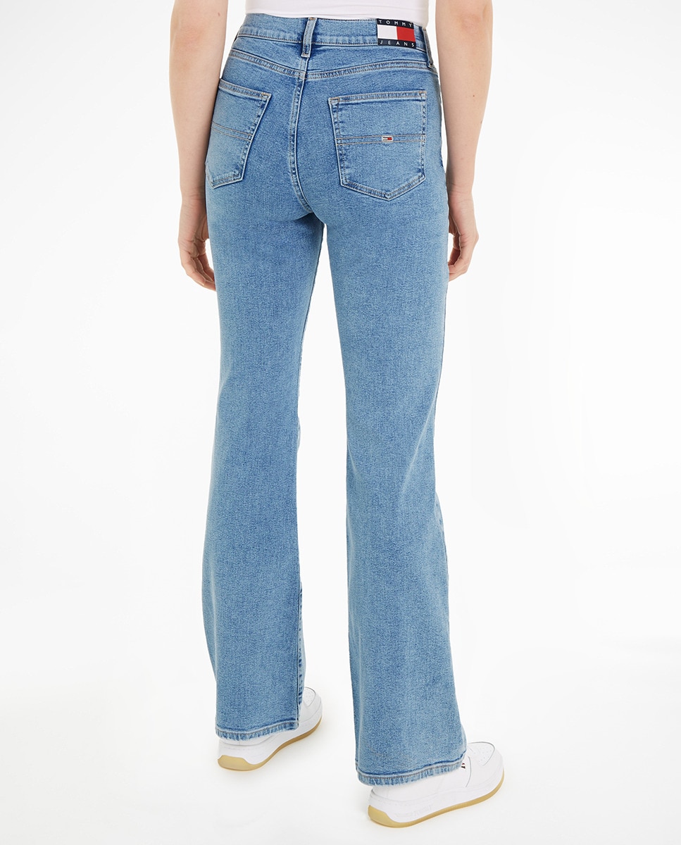 Jeans Sylvia com Cintura Subida Azul-2