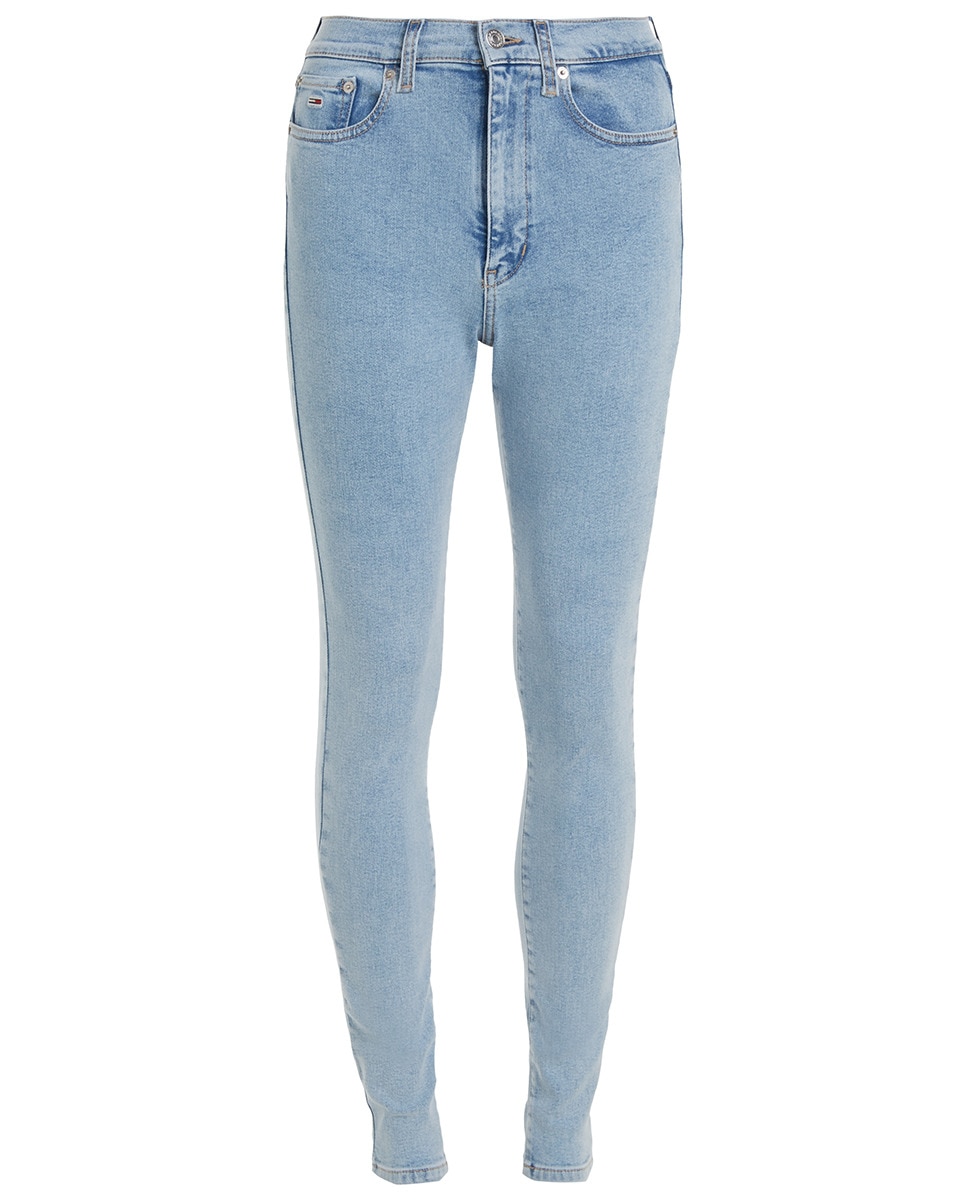 Jeans Sylvia com Cintura Subida Azul-claro-4