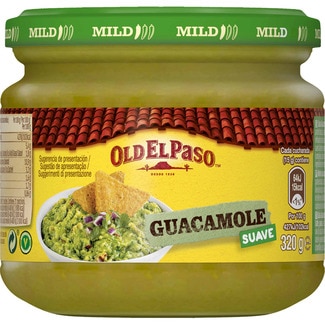 salsa guacamole para dippear suave frasco 320 g - Old El Paso