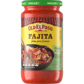salsa para cocinar fajitas original barbacoa suave frasco 395 g - Old El Paso