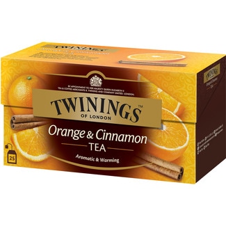 té con naranja y canela estuche 25 bolsitas - Twinings