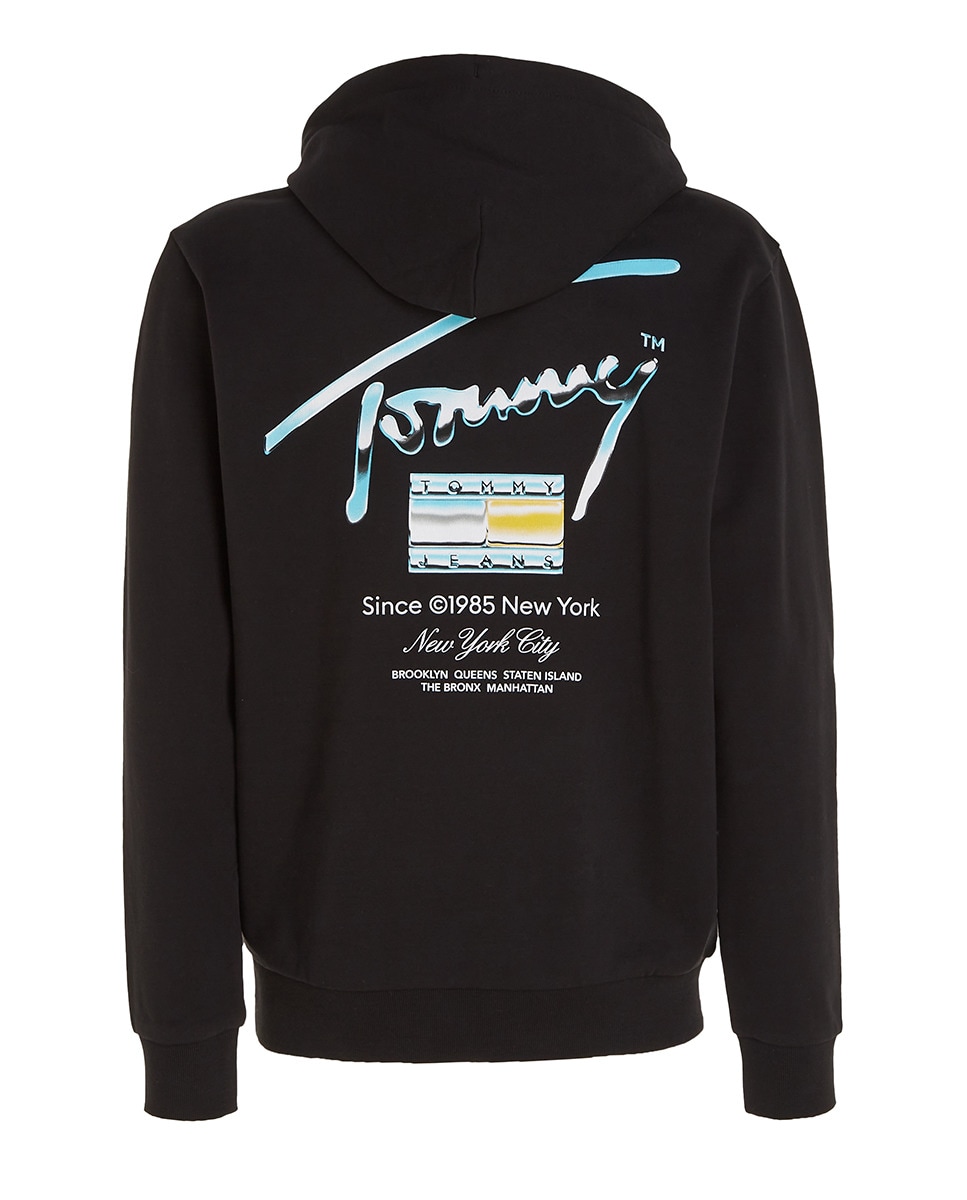 Sweatshirt regular fit com capuz Preto-6