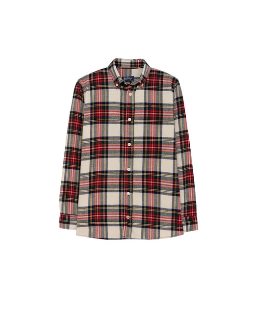 Imagen 0 de Camisa niño cuadros manga larga