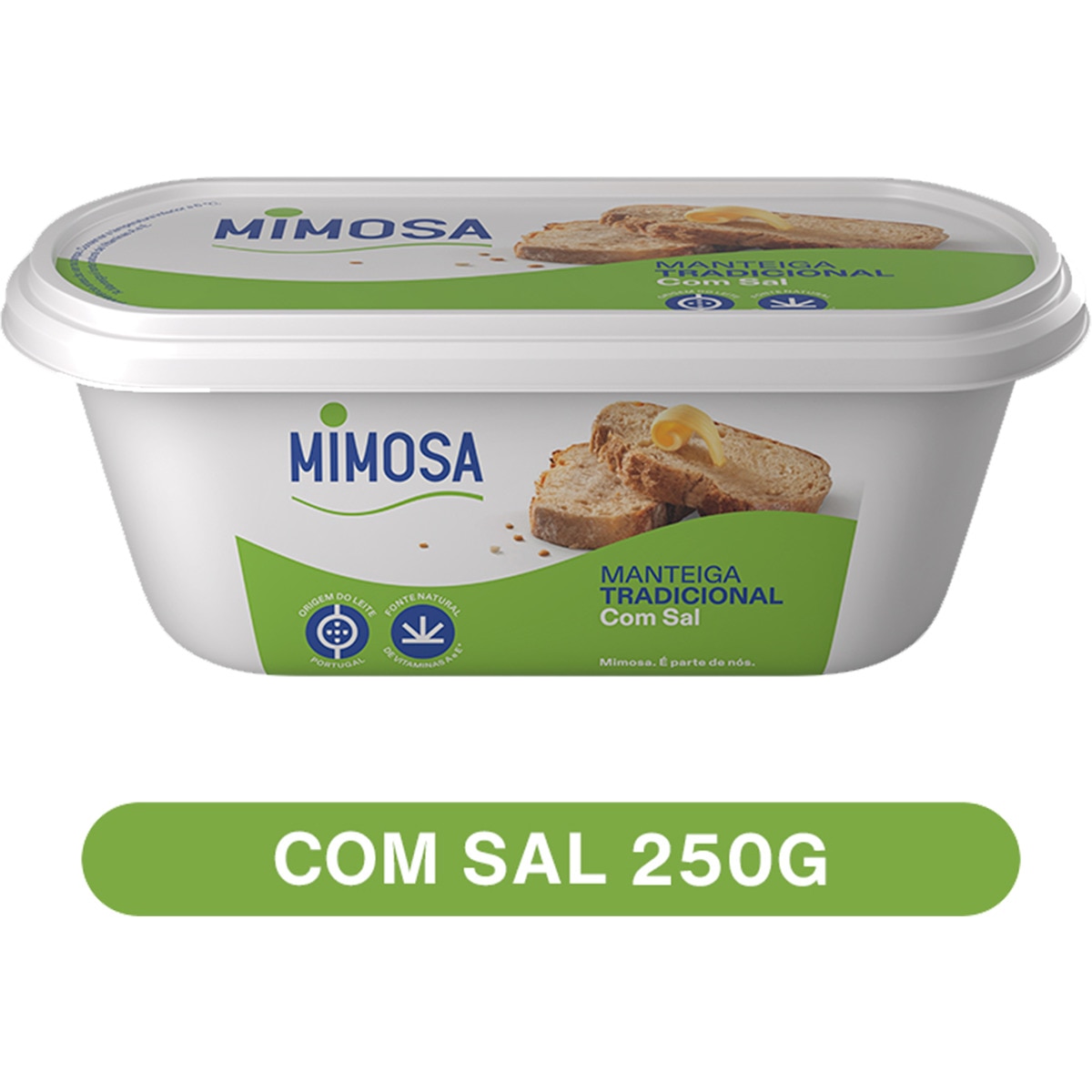 Manteiga com Sal embalagem 250 g