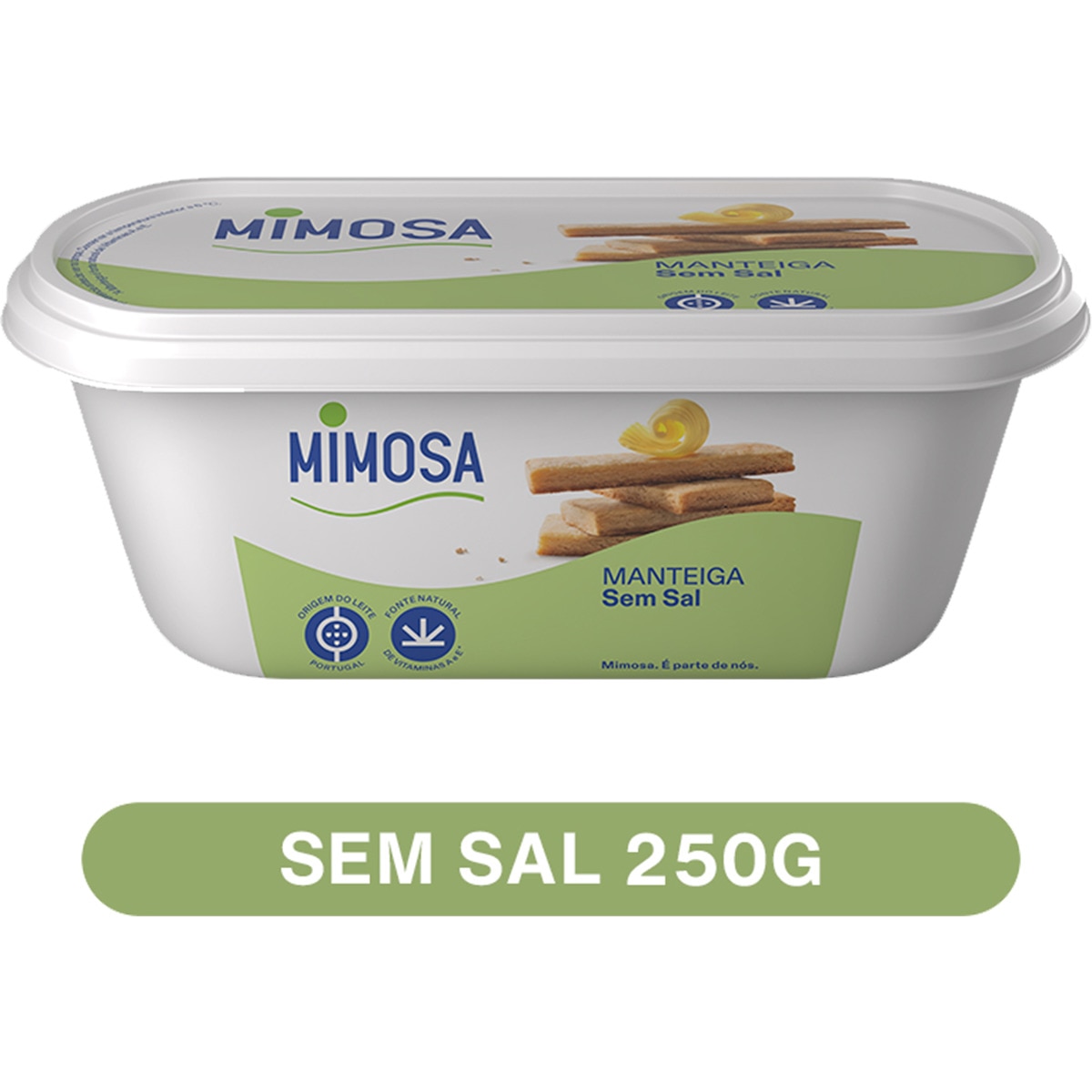 Manteiga sem Sal embalagem 250 g