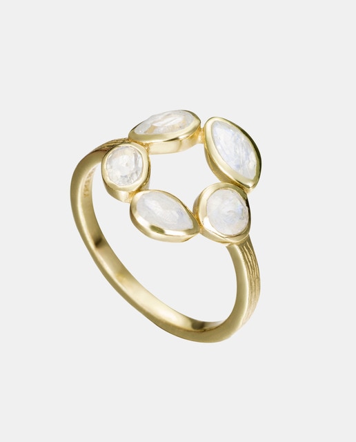 Imagen 0 de Anillo Morning de plata y espectrolita