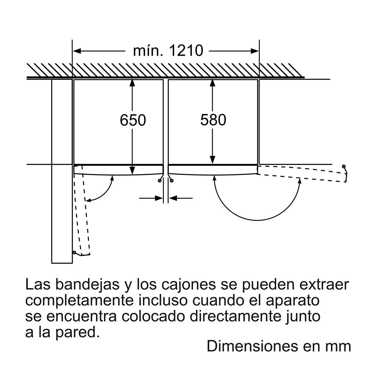 Congelador vertical 1 puerta Balay No Frost - 3GFE564ME Inox-8