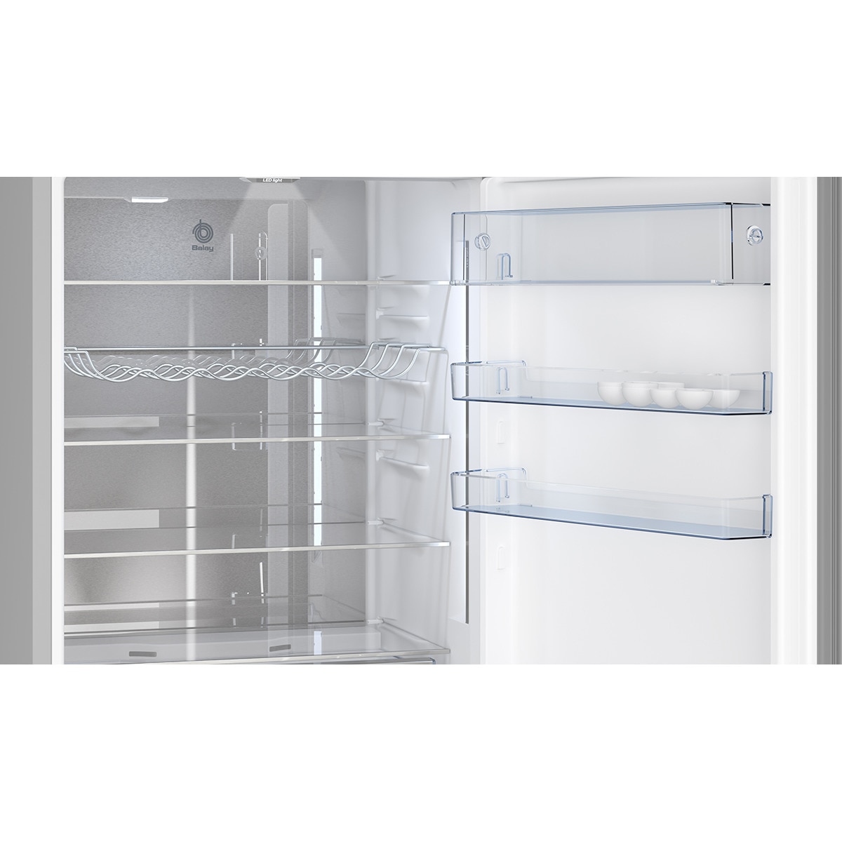 Frigorífico combi Balay Serie Cristal - 3KFC879BI Blanco-4