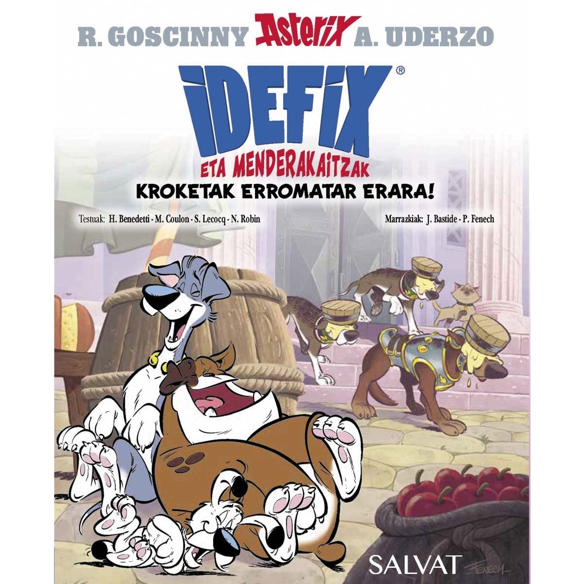Idefix eta menderakaitzak, 2. Kroketak erromatar erara! (Capa mole com abas) 1