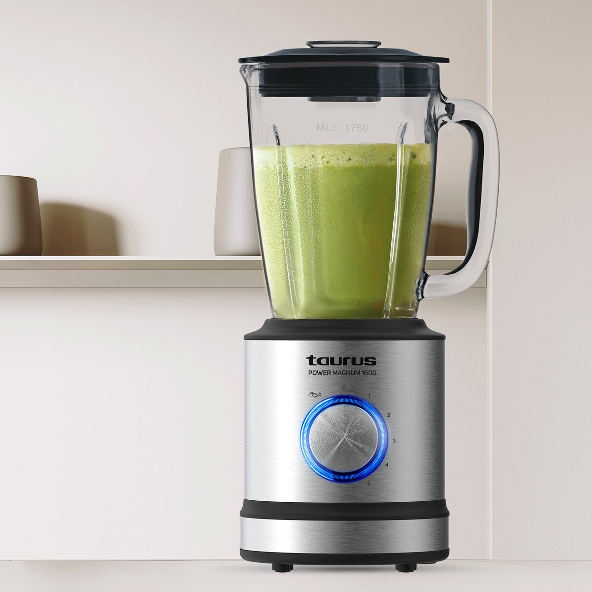 Batidora de vaso Taurus Power Magnum 1600 con 1,75 litros de capacidad Inox-3