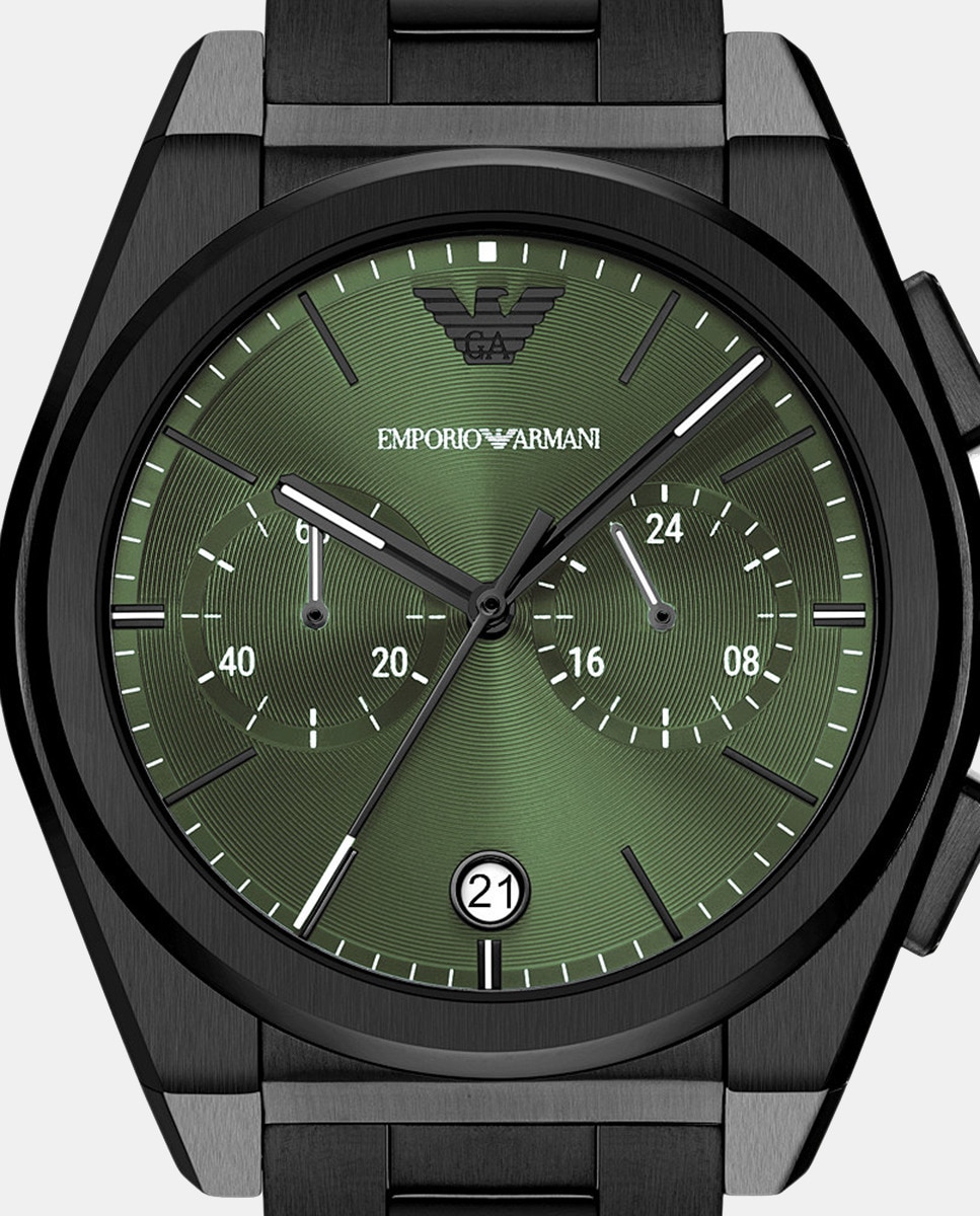 Relógio AR11562 Cronógrafo de Aço - Preto Preto-4
