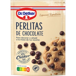 perlitas de chocolate bolsa 100 g - Dr.oetker