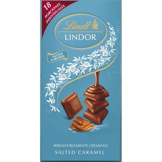 chocolate con leche y caramelo salado tableta 100 g - Lindt Lindor