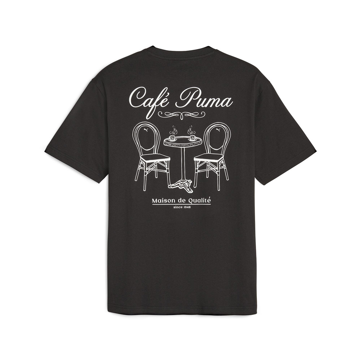 T-shirt de Homem Classics Café Preto-4