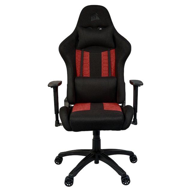 Imagen 0 de Silla Gaming TC100 Relaxed Fabric Charcoal/Rojo Corsair