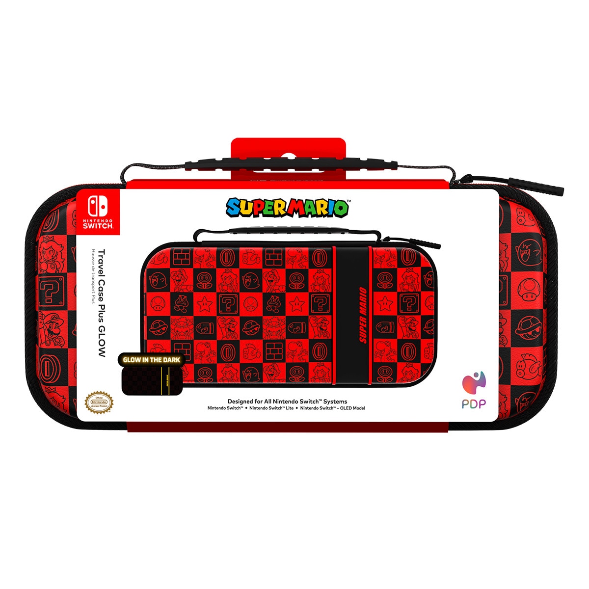 Capa de Transporte Plus Glow Super Icon para Nintendo Switch PDP 6