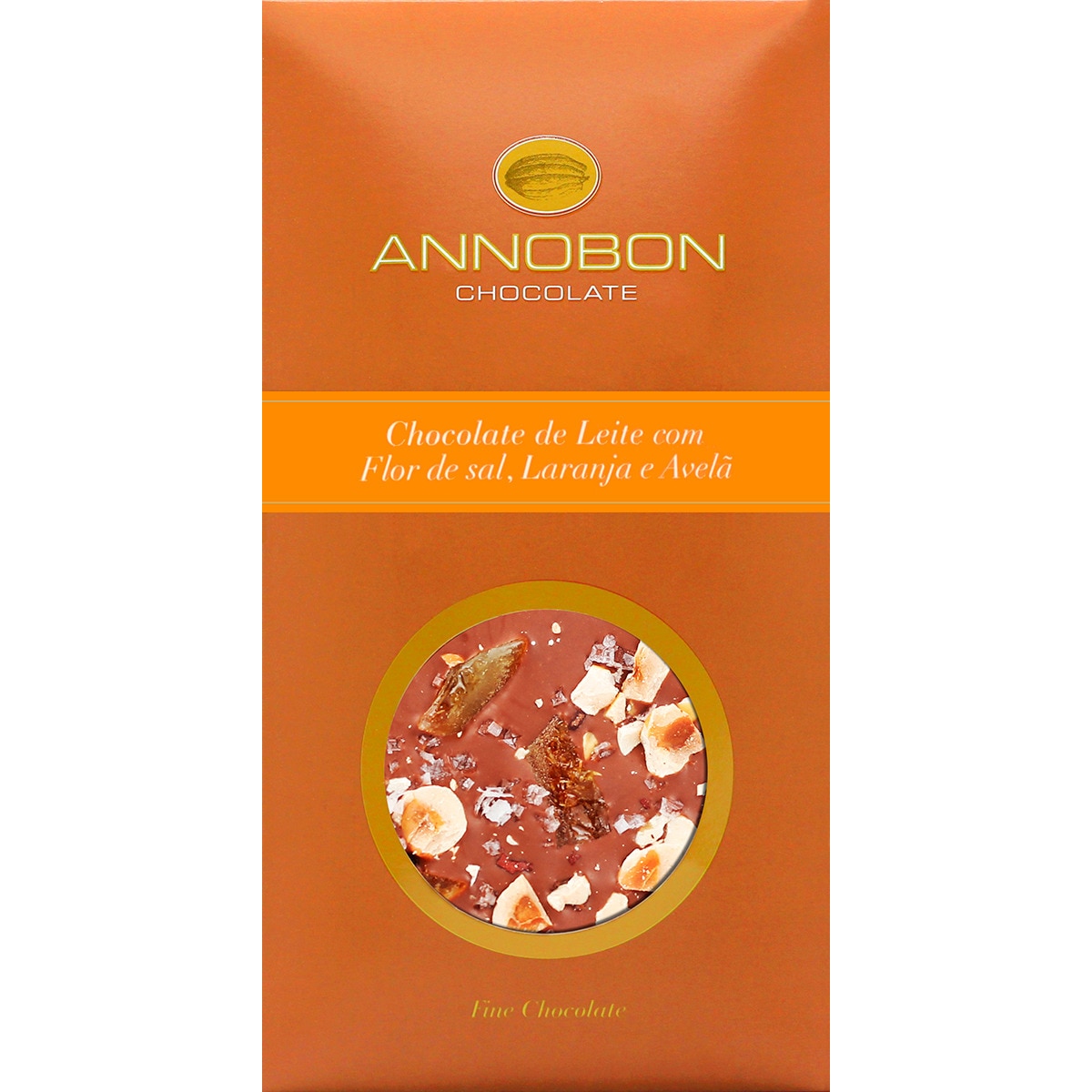 Chocolate de Leite, Laranja, Aveia e Flor de Sal tablete 80 g