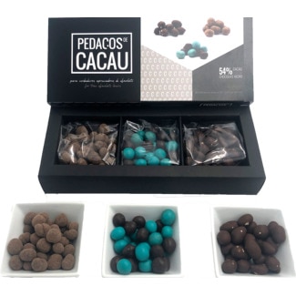 Sortido Caixa de 3 Drageias embalagem 250 g - Pedaços De Cacau