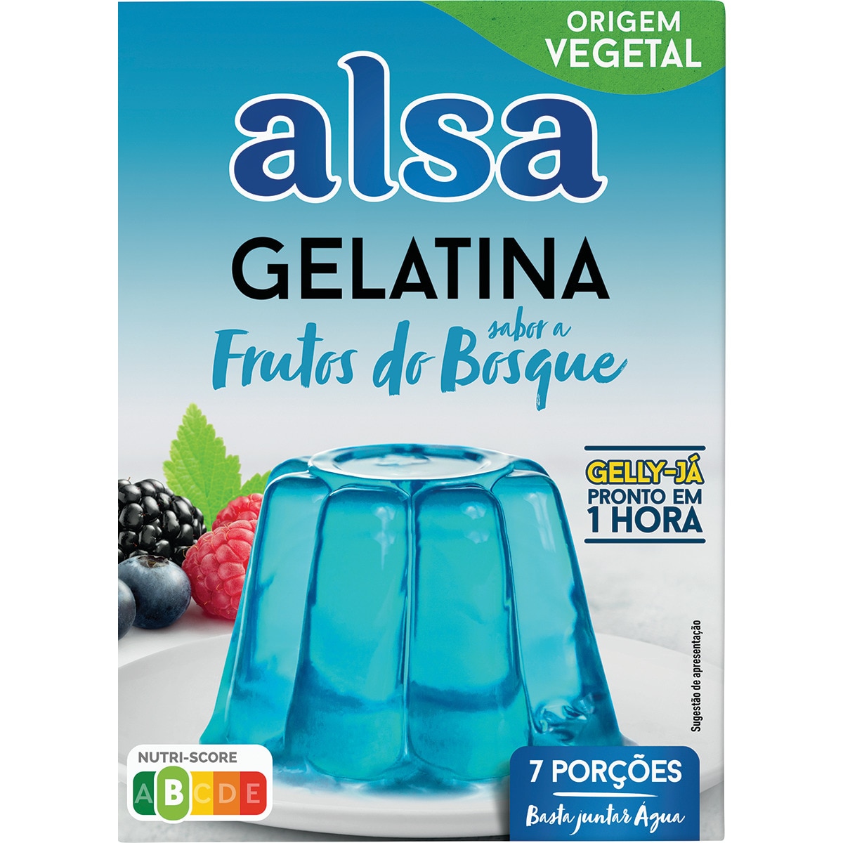 Gelatina de Frutos dos Bosques embalagem 105 g