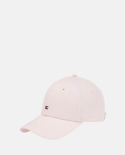 Imagen 0 de Gorra de mujer Tommy Hilfiger rosa con bandera TH.