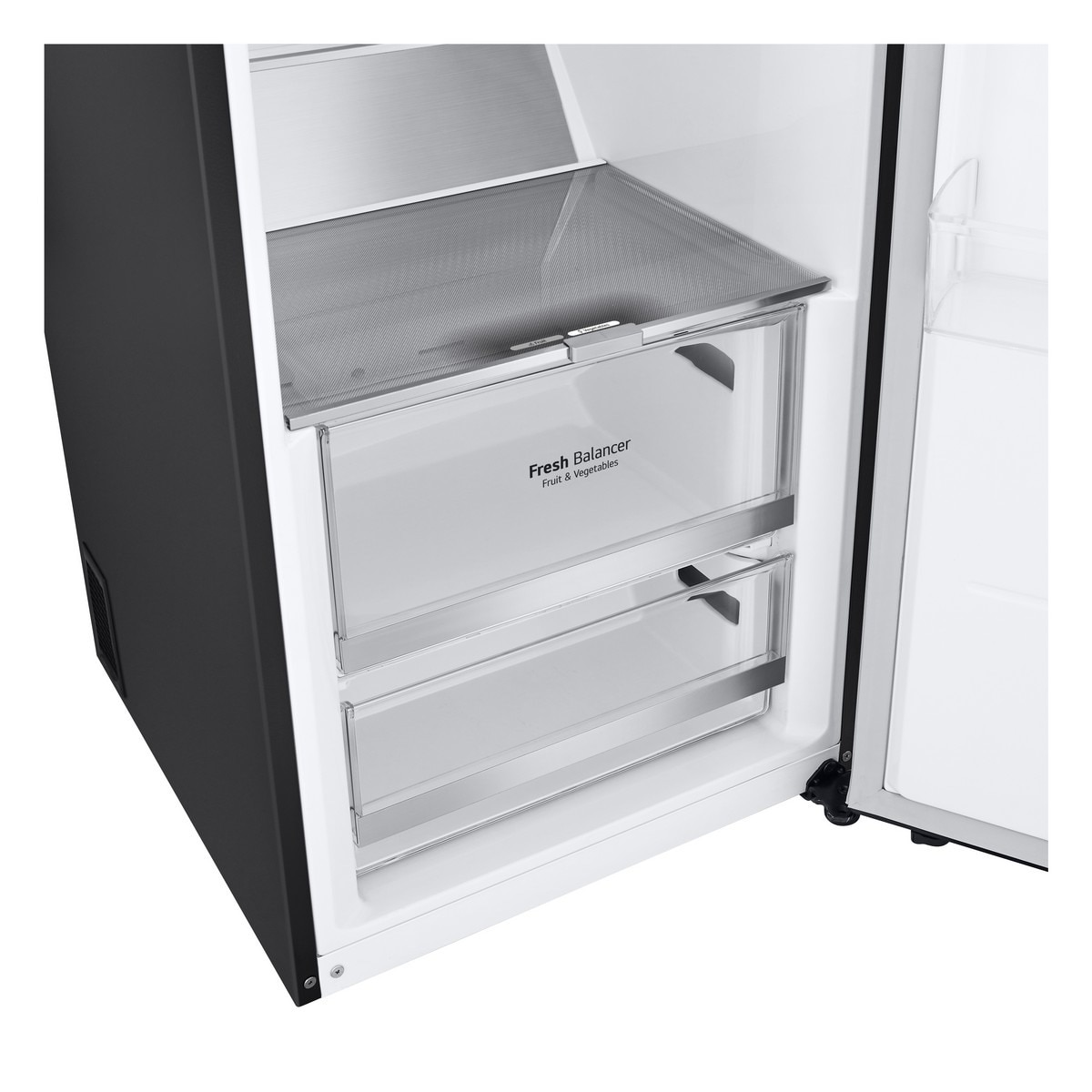 Frigorífico de 1 Porta LG GLM71MCCSF No Frost de 186 cm - Black Matte Preto-7