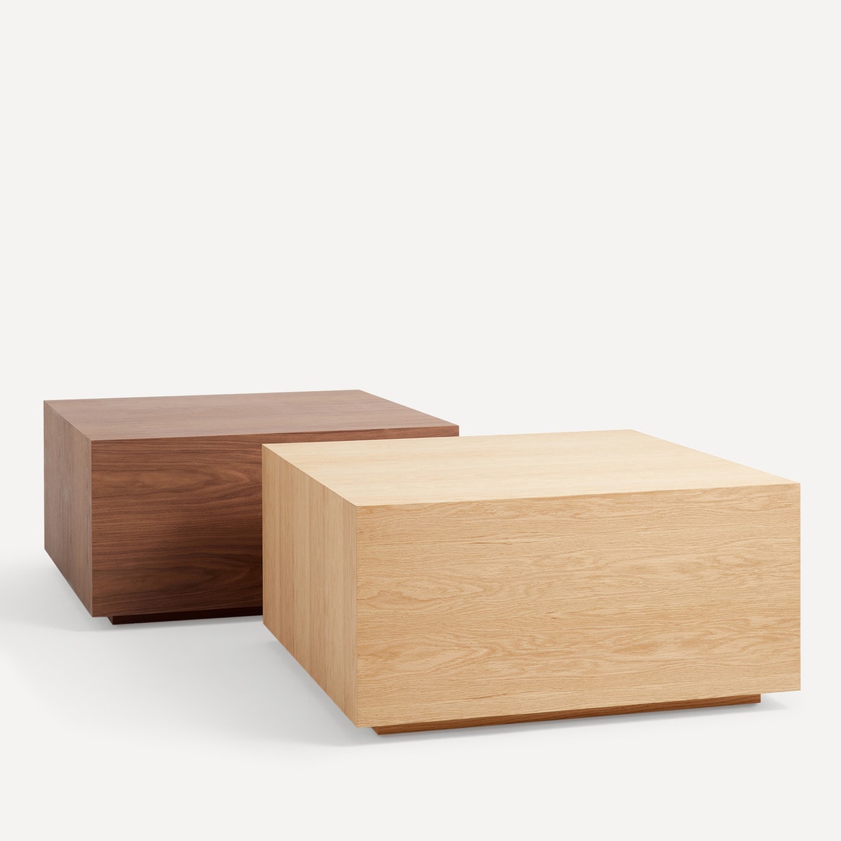 Mesa de Centro Quadrada de Carvalho Ovar Carvalho-5