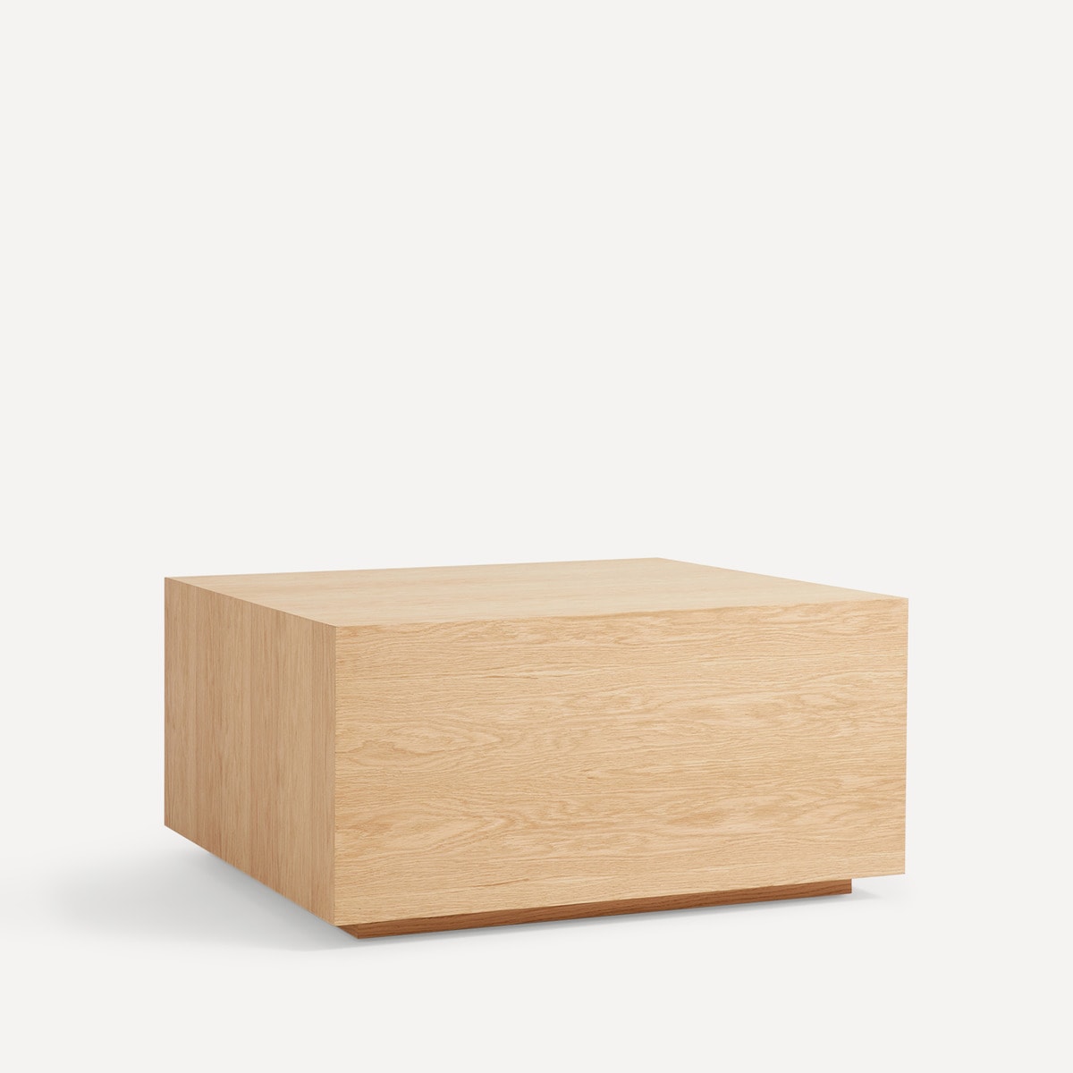 Mesa de Centro Quadrada de Carvalho Ovar Carvalho-1