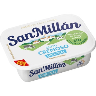 queso cremoso original tarrina 150 g - San Millan
